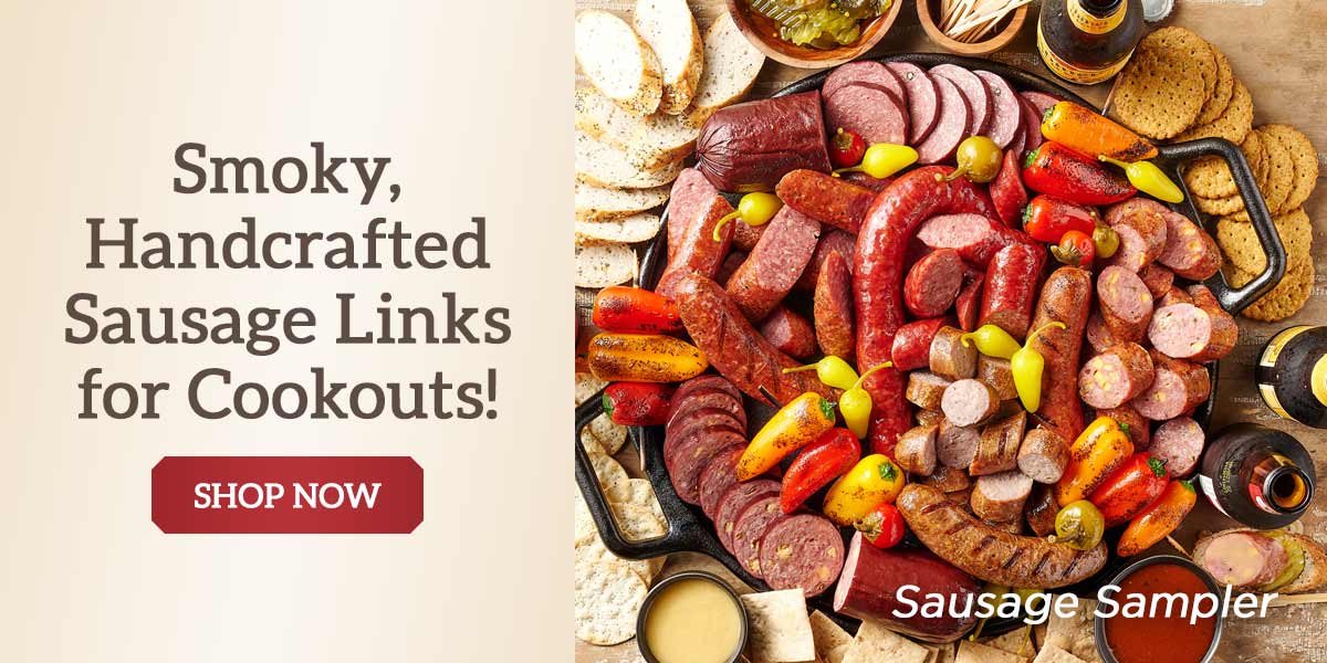Smoky, Handcrafted Sausage Links for Cookouts