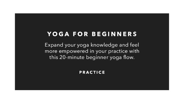 Yoga For Beginners | Practice