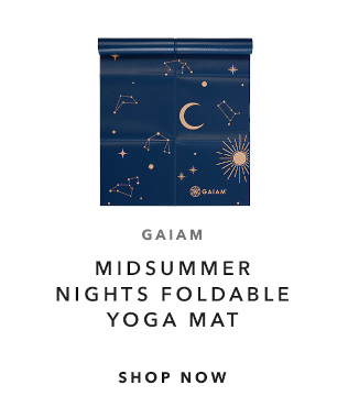 Midsummer Nights Foldable Yoga Mat | Shop Now
