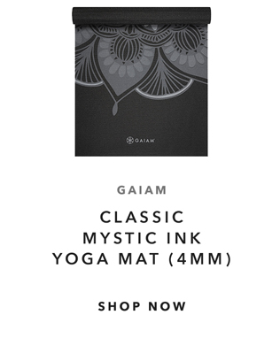 Classic Mystic Ink Yoga Mat (4mm) - Gaiam