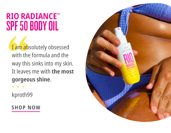 Rio Radiance SPF 50 Body Oil - Shop Now