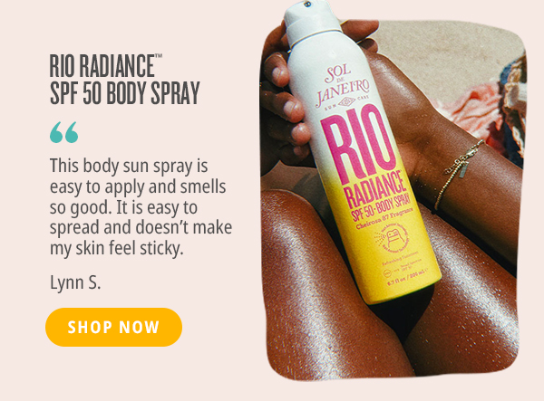 Rio Radiance SPF 50 Body Spray - SHOP NOW