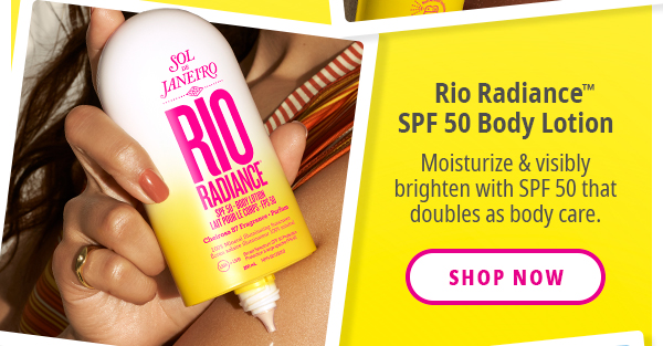 Rio Radiance™ SPF 50 Body Lotion - SHOP NOW