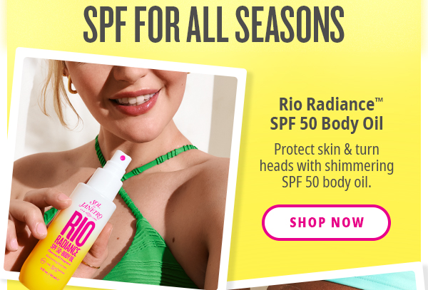 Rio Radiance™ SPF 50 Body Oil - SHOP NOW