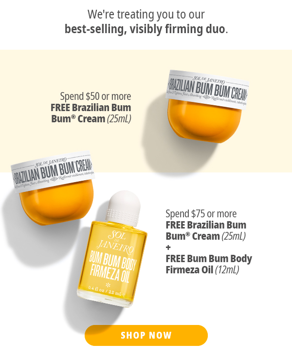 FREE Brazilian Bum Bum Cream + Bum Bum Firmeza Oil - SHOP NOW