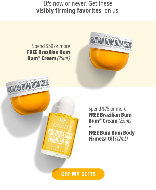 FREE Brazilian Bum Bum Cream + Bum Bum Firmeza Oil - SHOP NOW