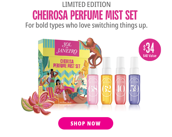 Limited Edition Cheirosa Perfume Mist Set - SHOP NOW