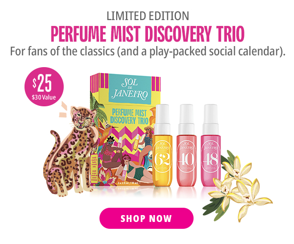 Limited Edition Perfume Mist Discovery Trio - SHOP NOW