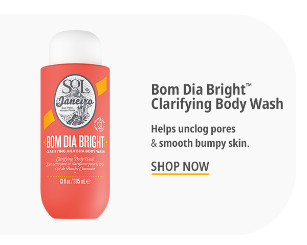 Sol de Janeiro Bom Dia Bright Clarifying Body Wash and Body Scrub