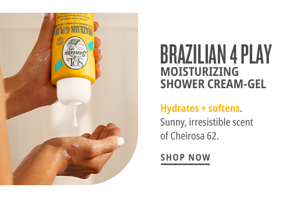 Brazilian 4 Play Moisturizing Shower Cream-Gel 1 Liter