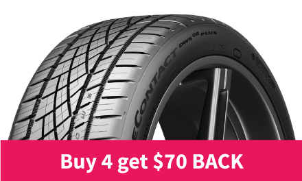 Continental buy 4 get $70 BACK