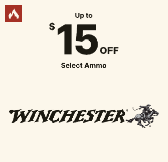 Up to $15 Off Select Ammo