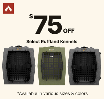 $75 Off Select Ruffland Kennels