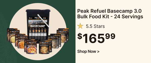 Peak Refuel Basecamp 3.0 Bulk Food Kit - 24 Servings
