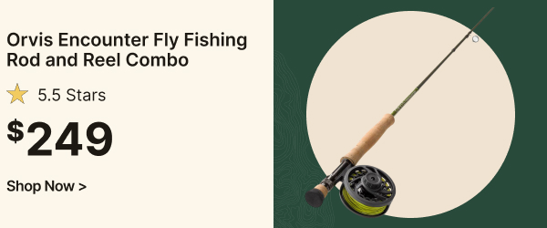 Orvis Encounter Fly Fishing Rod and Reel Combo