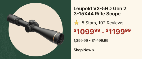 Leupold VX-5HD Gen 2 3-15X44 Rifle Scopes