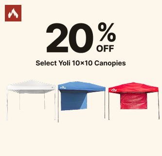 20% Off Select Yoli 10x10 Canopies