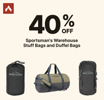 Take 40% Off Sportsman's Warehouse Stuff Bags & Duffels