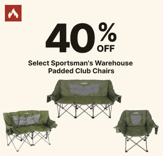 40% Off Select Sportsman's Warehouse Padded Club Chairs