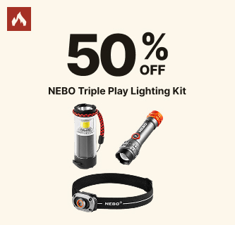 50% Off NEBO Triple Play Lighting Kit