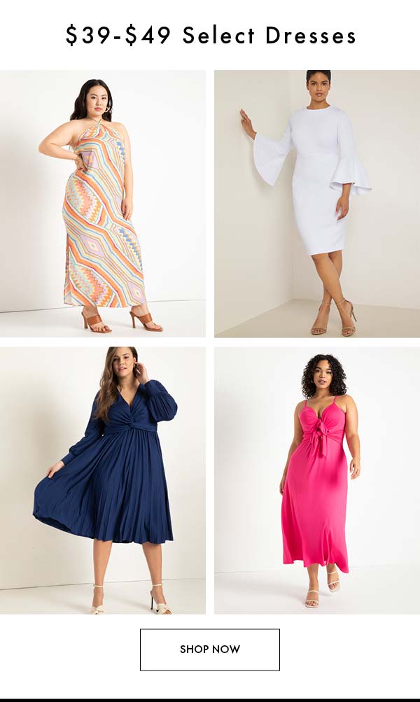 $39-$49 Select Dresses MM1