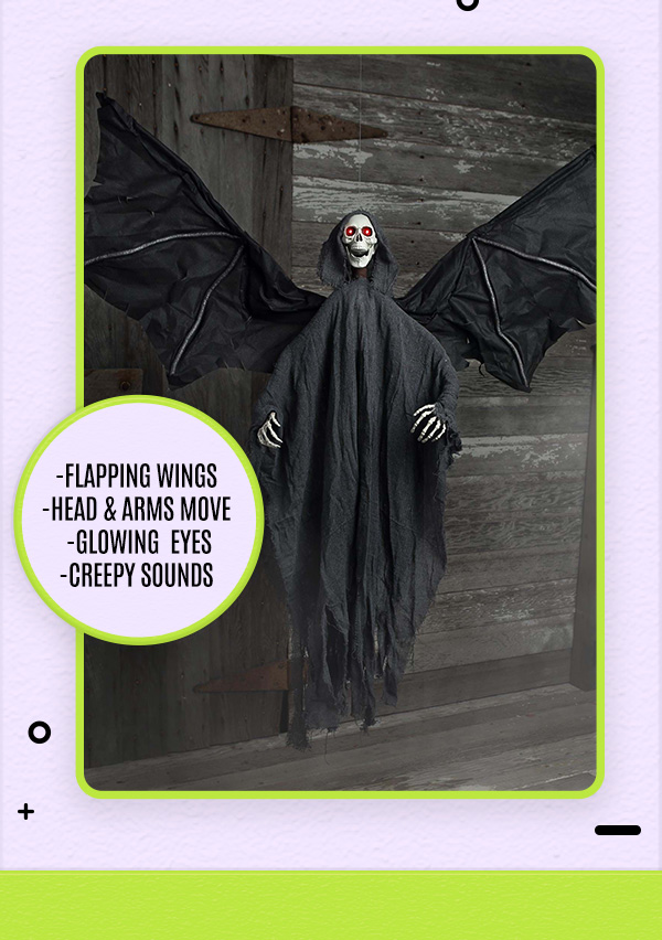 7 Foot Wailing Banshee Animatronic Decoration