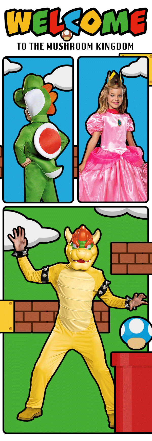 🍄 Is that... a SUPER MUSHROOM? Halloween Costumes