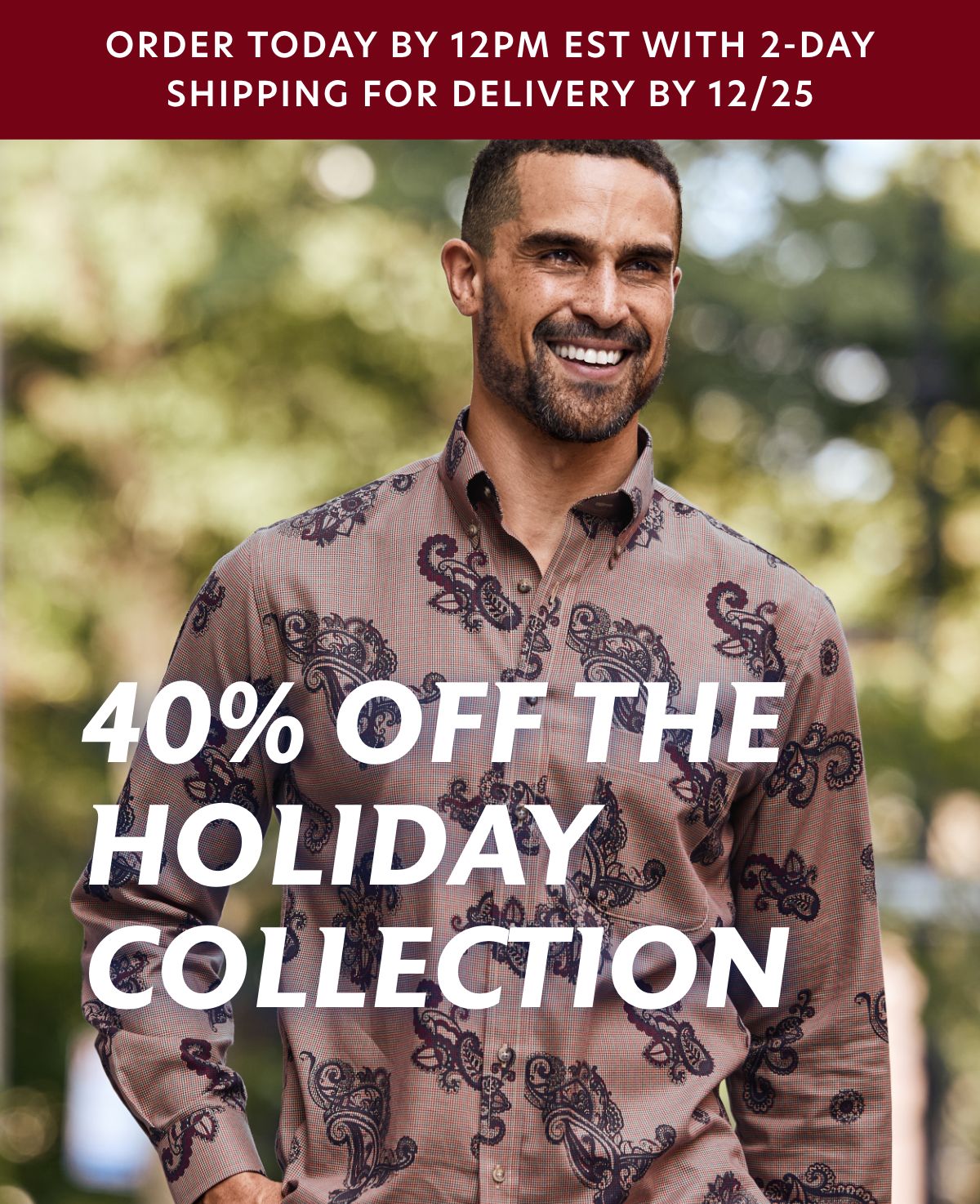 40 off the holiday collection