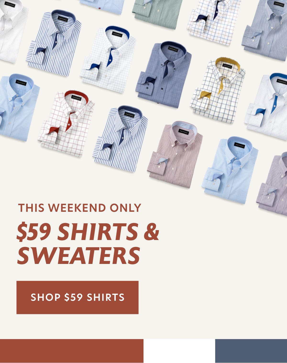 59 shirts and sweaters