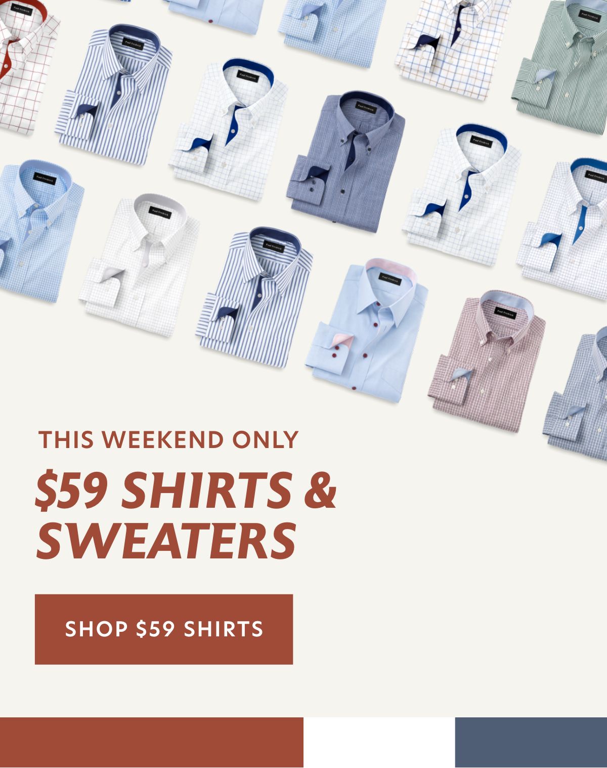 59 shirts and sweaters