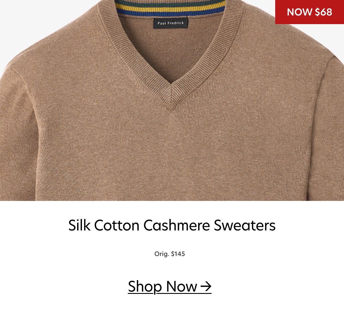 silk cotton cashmere sweaters