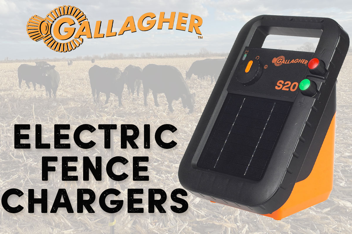 Electric Fence Chargers - Shop Now