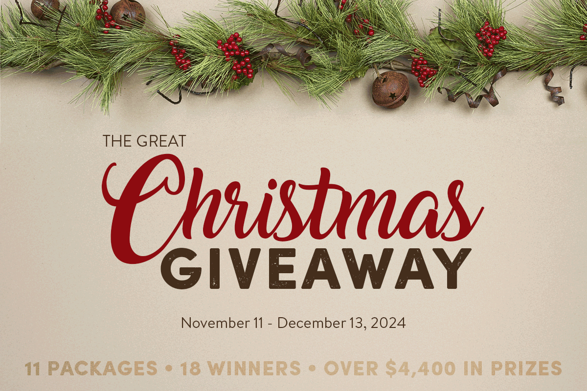 The Great Christmas Giveaway - 11 Packages - 18 Winners - Enter Now