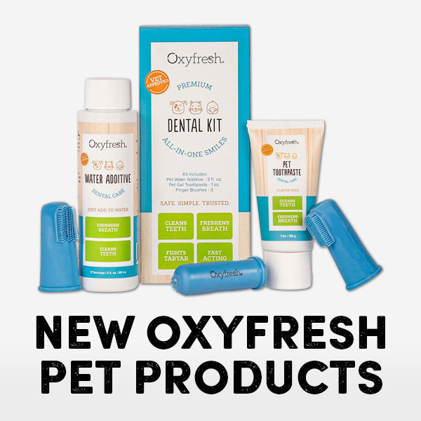 New Oxyfresh Pet Products - Shop Now