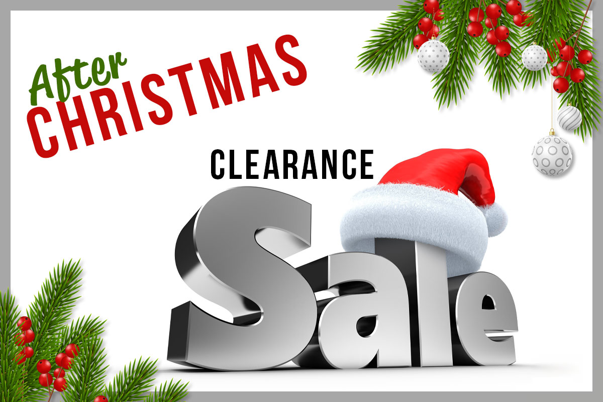 After Christmas Clearance Sale - Shop Now