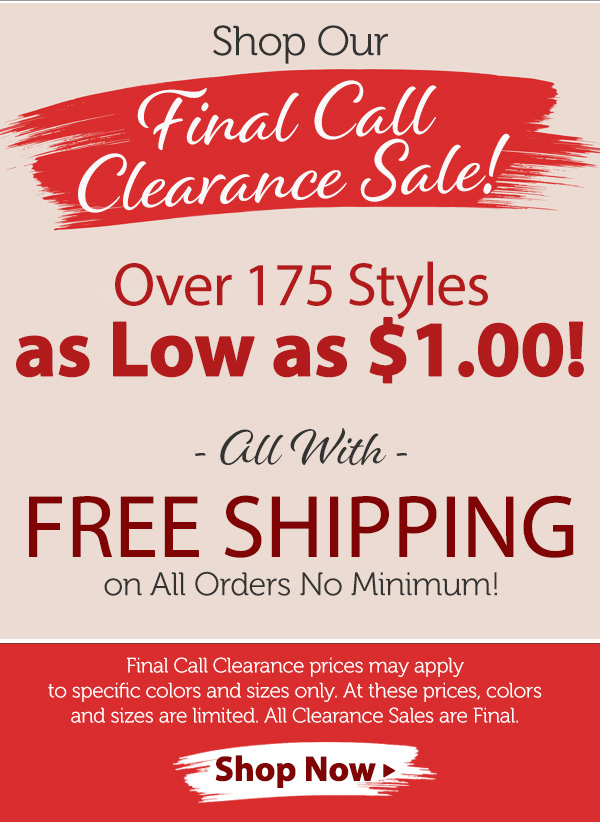 🚨 Final Call Clearance is Here! 2 Days Only - Carol Wright Gifts