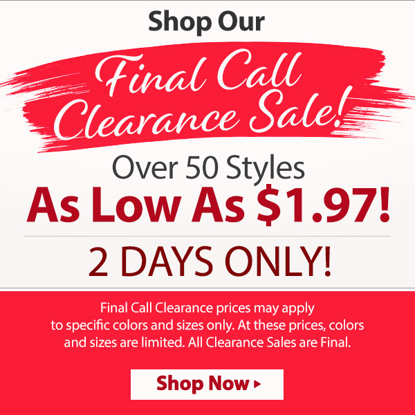 🚨 Final Call Clearance is Here! 2 Days Only - Carol Wright Gifts