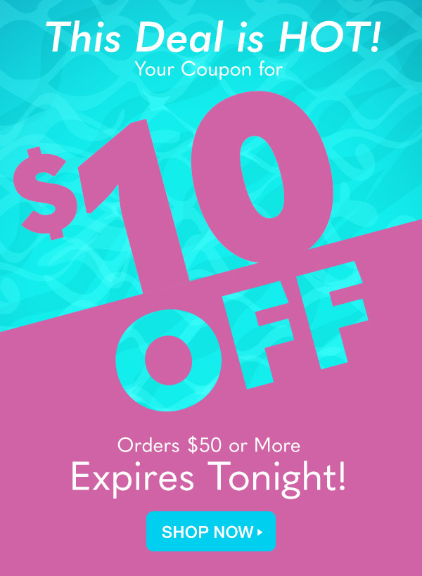 pink $10 off coupon