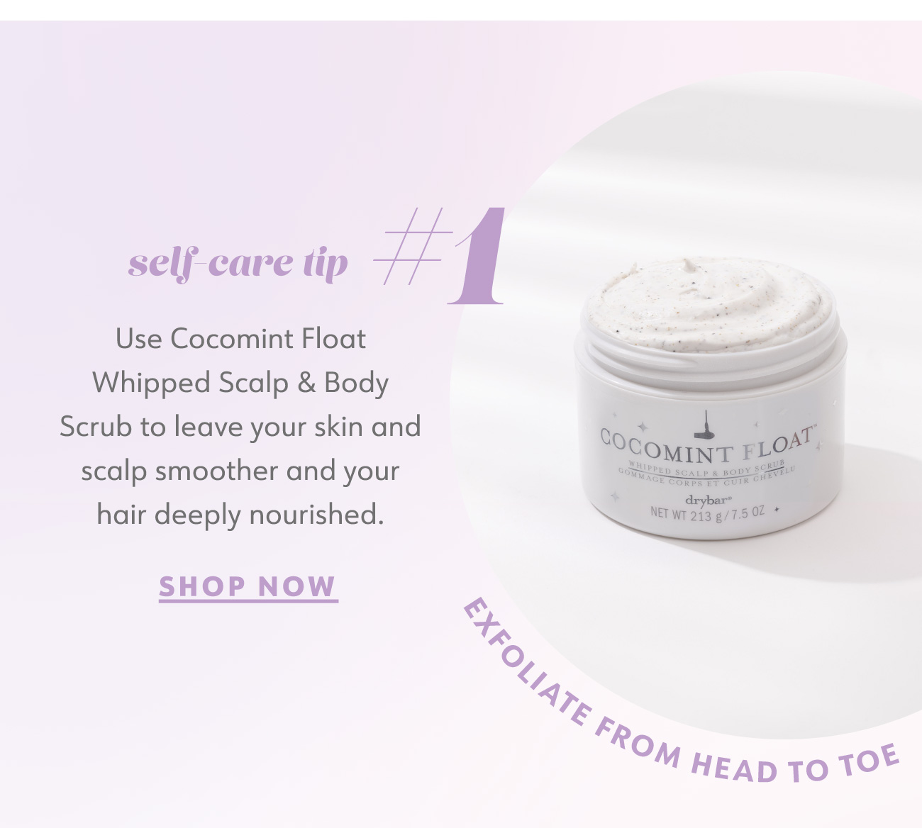 Cocomint Float Whipped Scalp & Body Scrub