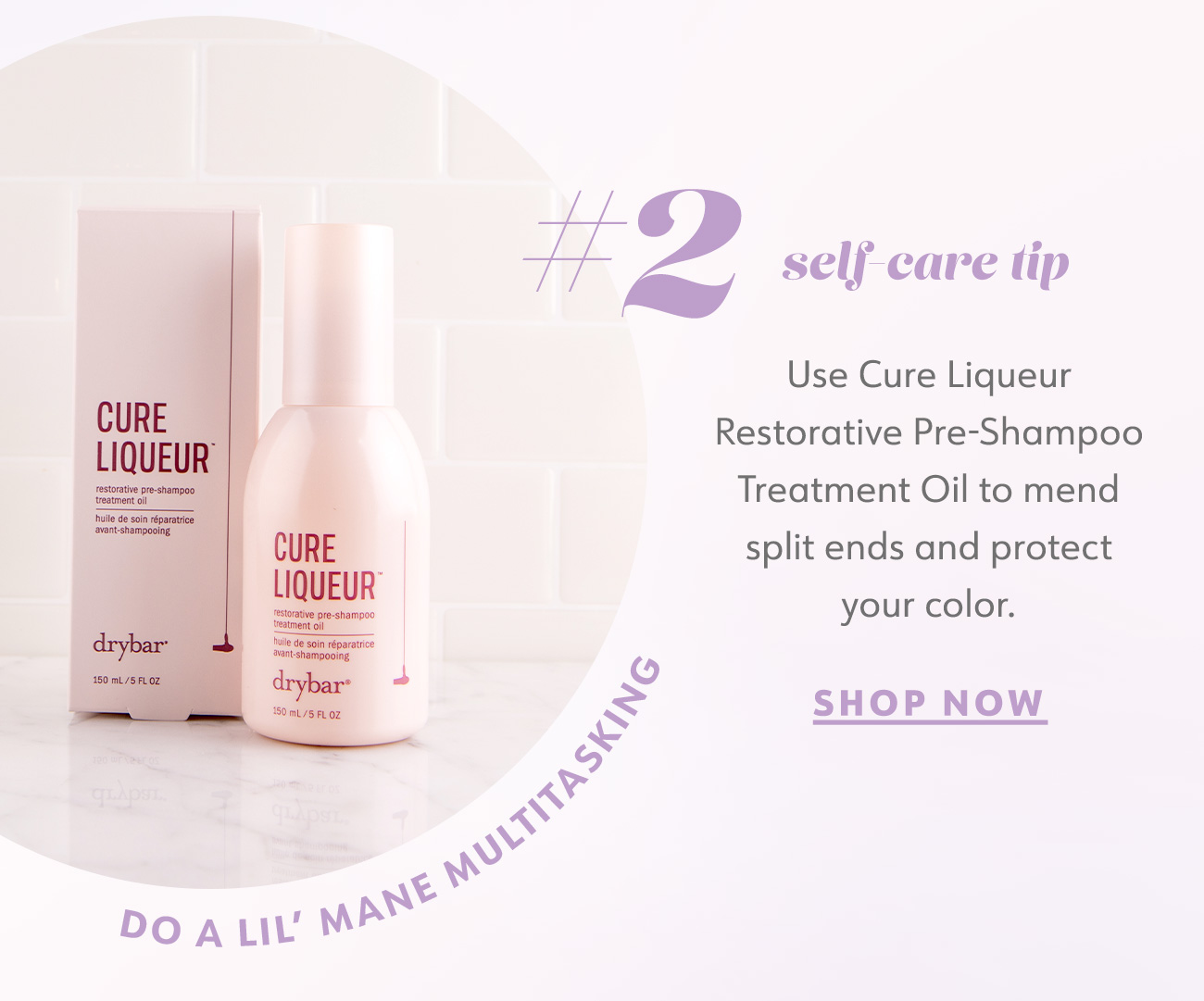 Cure Liqueur Restorative Pre-Shampoo Treatment Oil