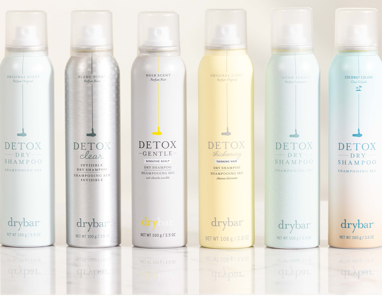 Detox dry shampoo