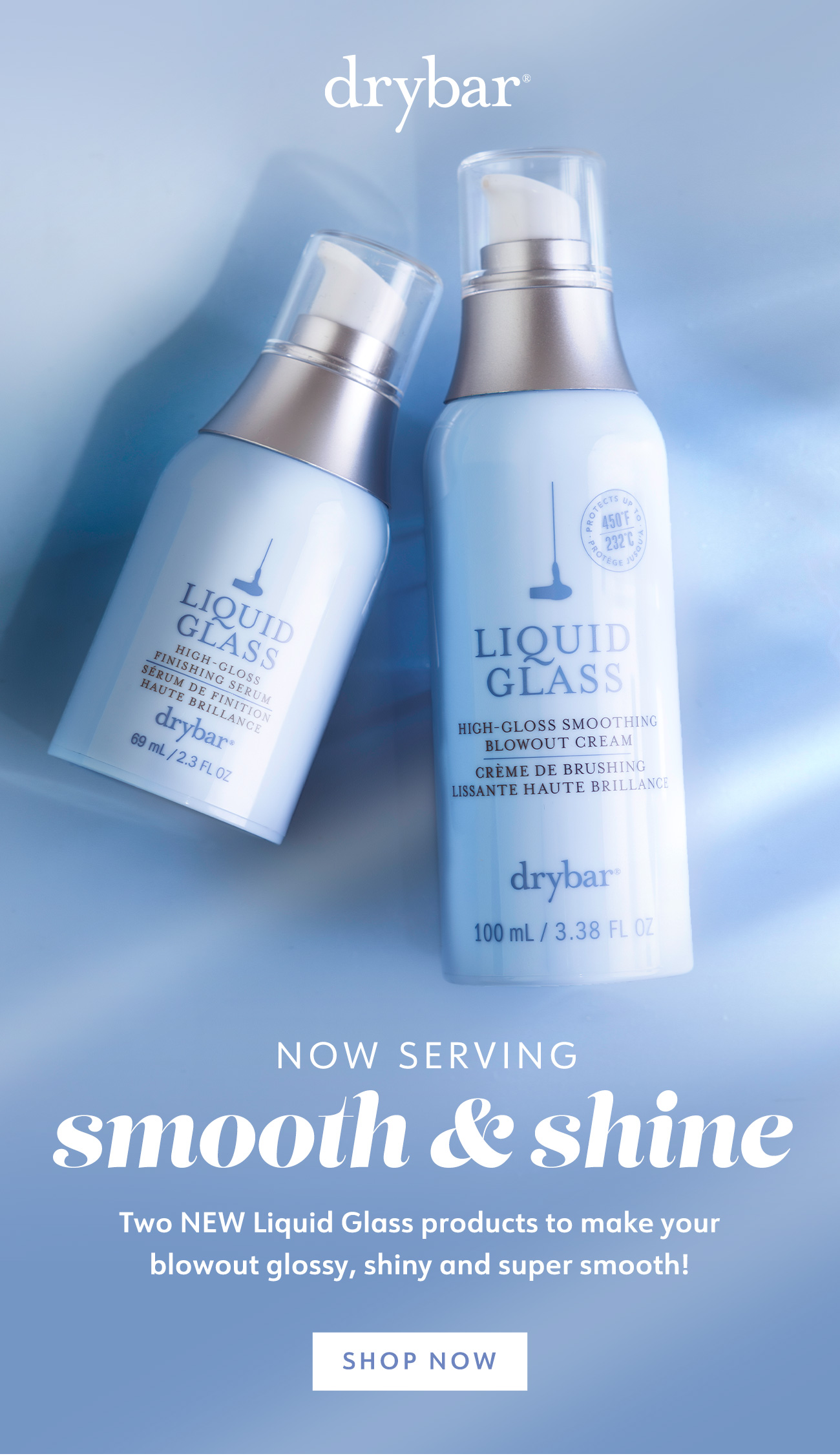 New smooth & shine enhancers