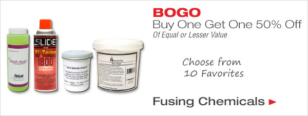 BOGO 50% Off Fusing Chemicals