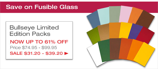 Save on Fusible Glass
