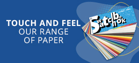Touch and feel our range of paper
