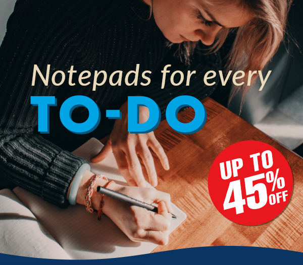 Notepads for ever To-Do. Up to 45% off