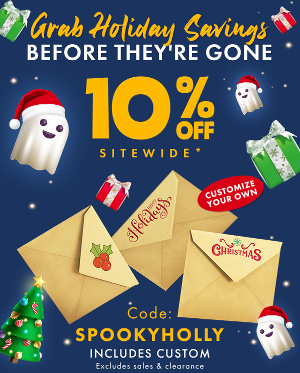 Don't Let this Deal Haunt you later 10% OFF SITEWIDE | CODE: SPOOKY HOLLY