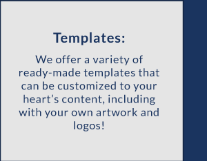 Templates: Not sure where to start? Our easy-to-use templates are here to guide you. Choose from a variety of designs to find one that resonates with your style.