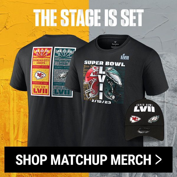 Super Bowl LVII gear: Where to buy Chiefs vs Eagles hats, shirts, more  online 