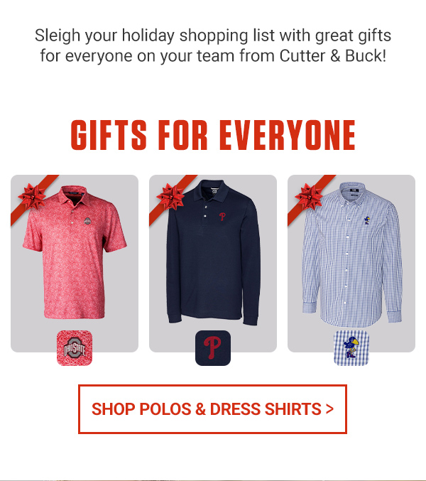 Gifts For Everyone In Polos & Dress Shirts